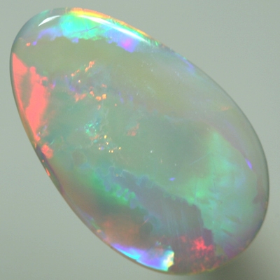 SOLID SEMI BLACK OPAL Large rolling flashes of clean, bright fire